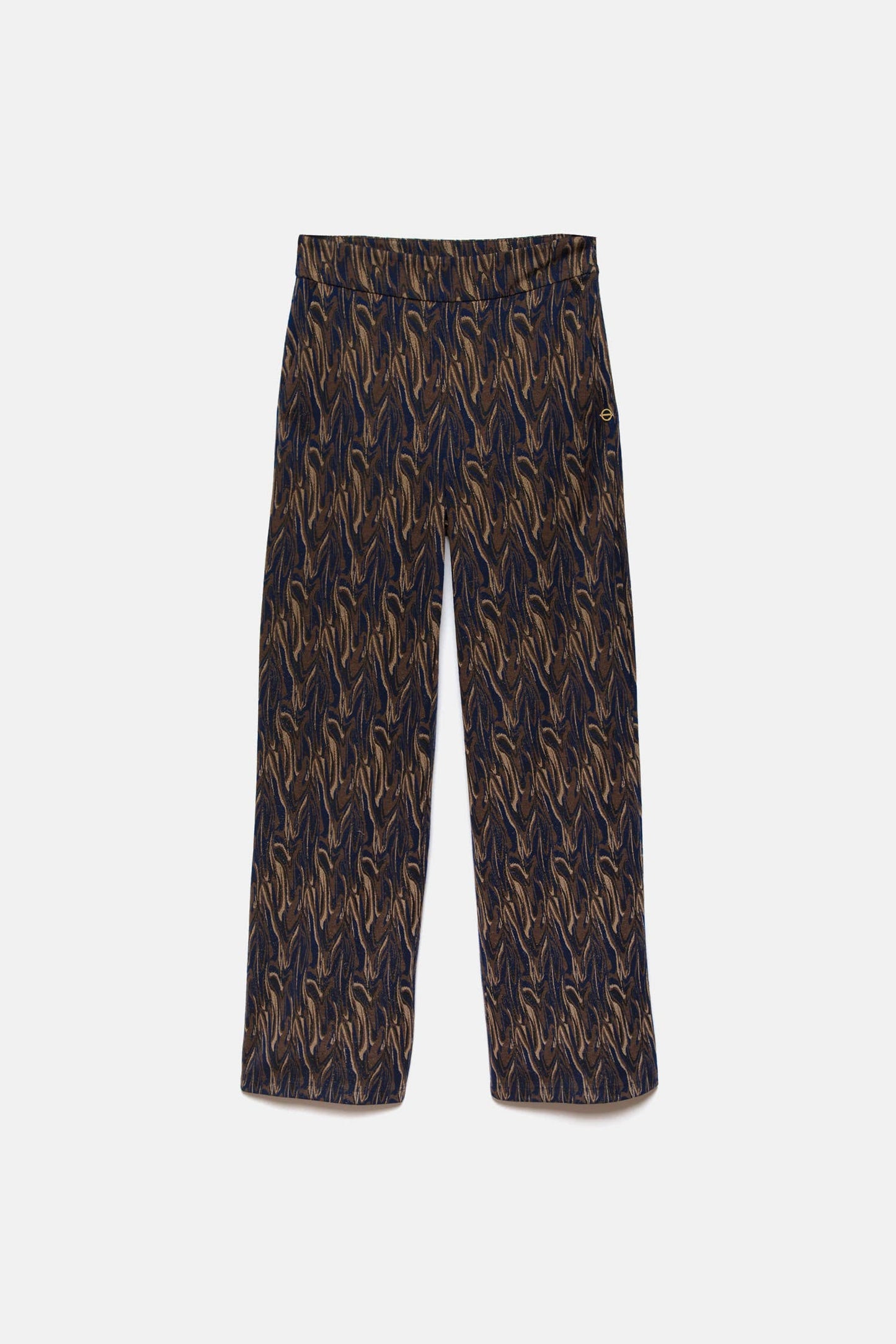 Pantaloni a stampa geometrica