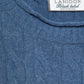 Maglione a maglia strutturata con trecce