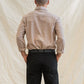 Camicia Larson in chambray ruggine