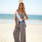 Pantaloni Wave a gamba ampia