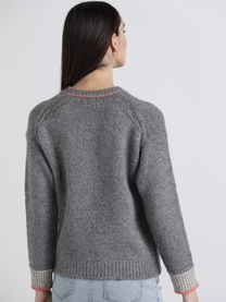 Maglione girocollo in maglia morbida