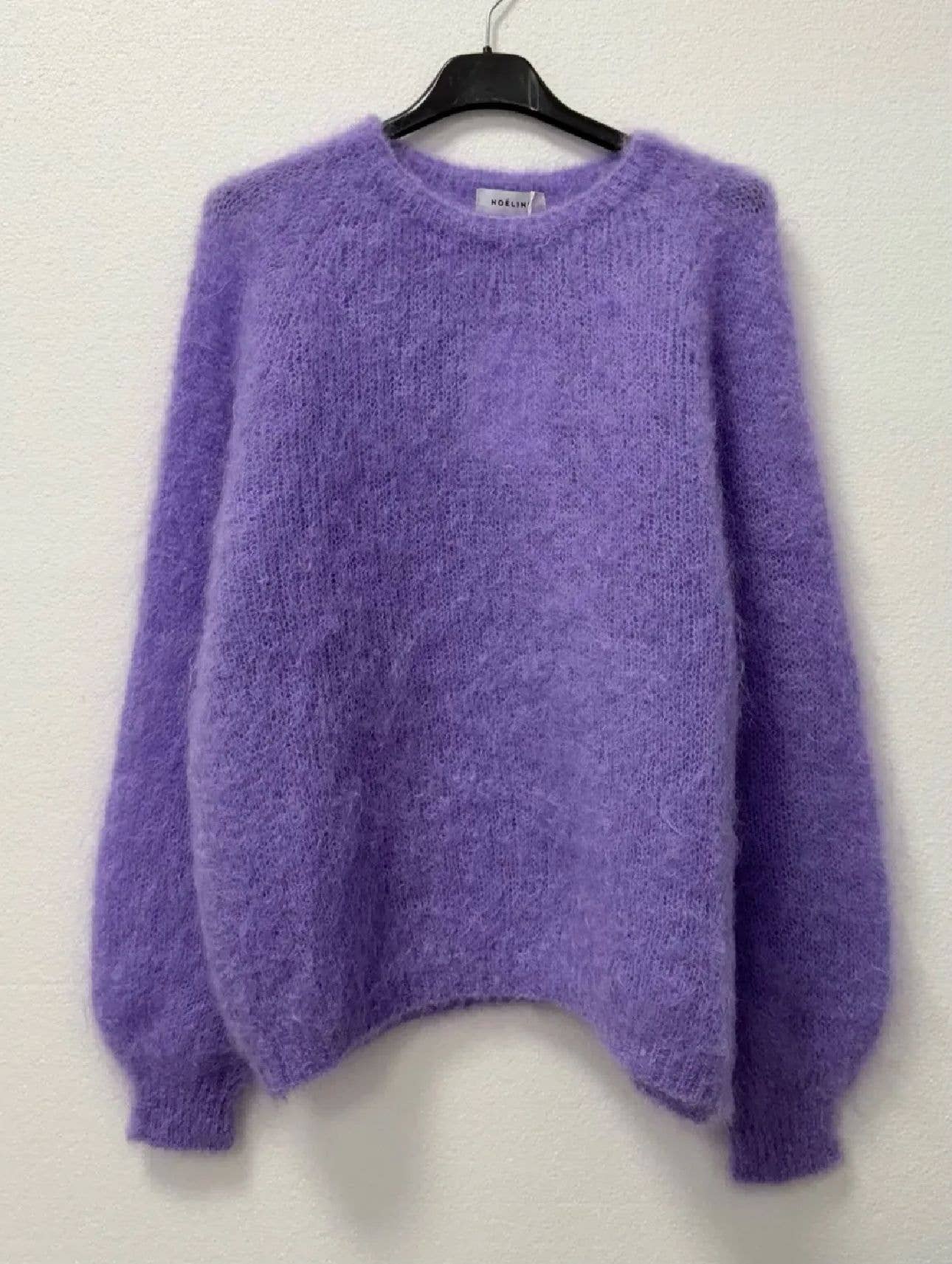 Maglione Lenoli rosa con scollo a V