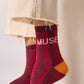 Calzini a righe in cotone pettinato Muse