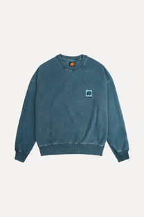 Felpa oversize da donna Pigment Verde Olmo