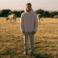 Felpa hoodie Snugger in poliestere riciclato