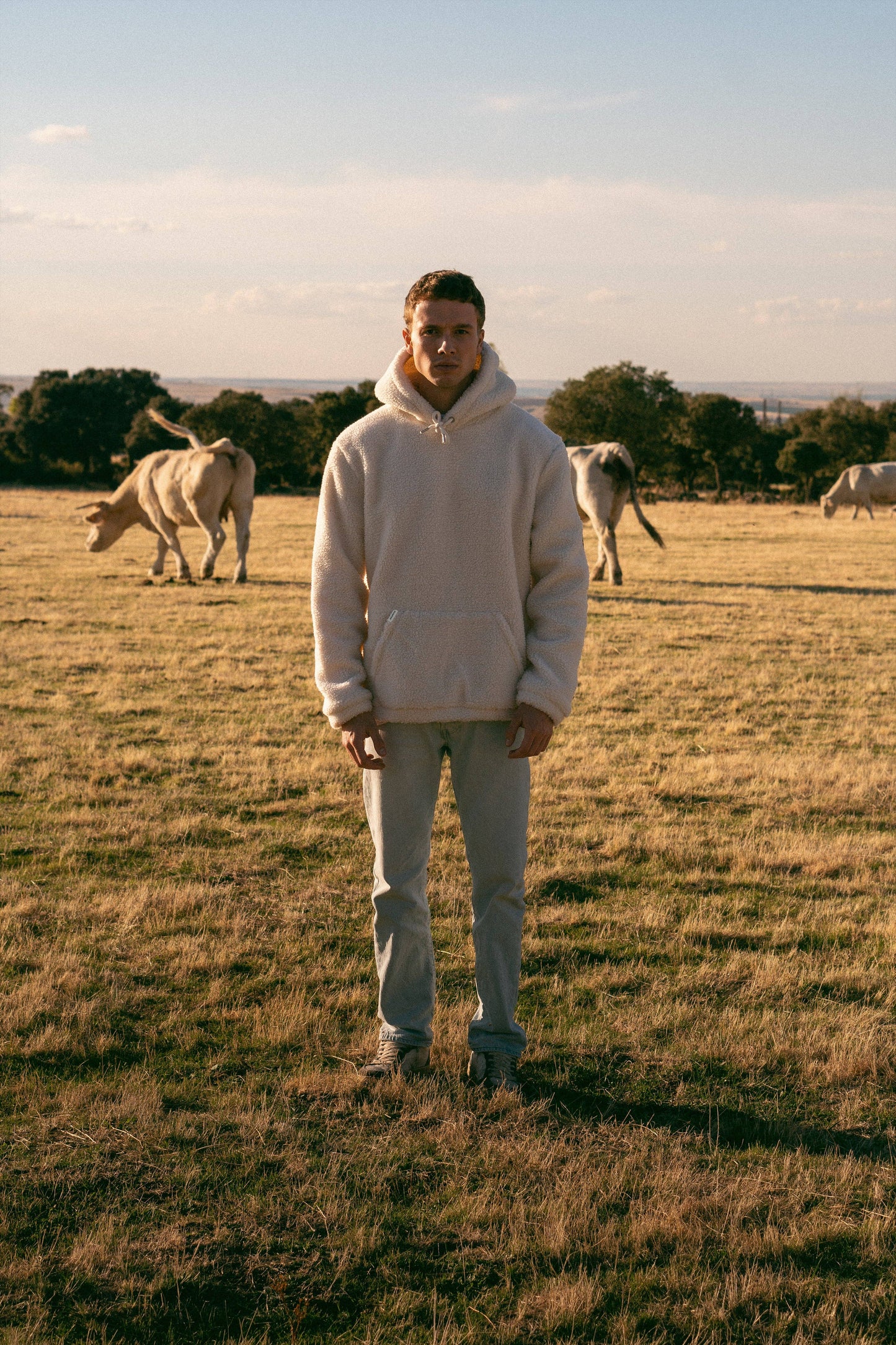 Felpa hoodie Snugger in poliestere riciclato