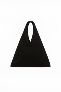 Borsa shopper in peluche nera