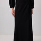 Set camicia e gonna lunga con cintura testurizzata