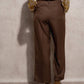 Pantaloni palazzo eleganti a vita alta