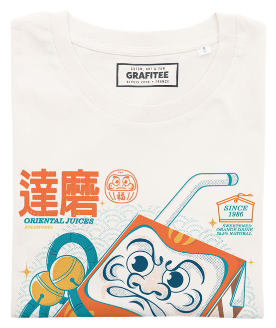 T-shirt Daruma Fresh Juice con grafica
