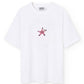 T-shirt oversize “Extinction is Forever” in cotone biologico