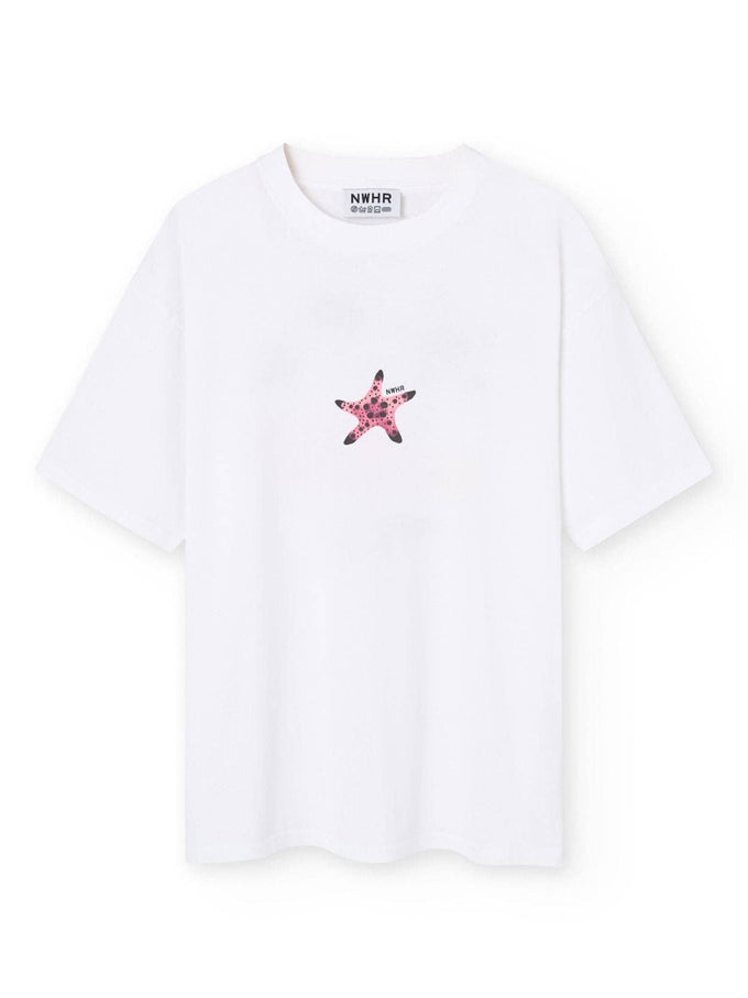 T-shirt oversize “Extinction is Forever” in cotone biologico
