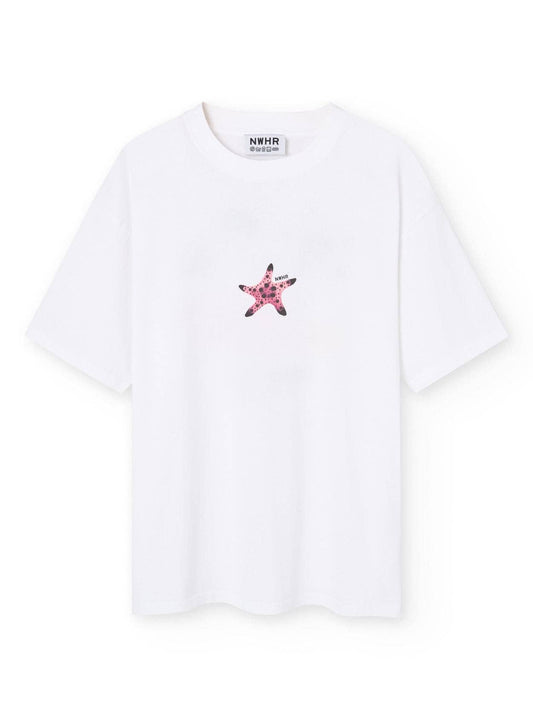 T-shirt oversize “Extinction is Forever” in cotone biologico