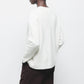 Cappotto cardigan in maglia rasata con bottoni e tasche