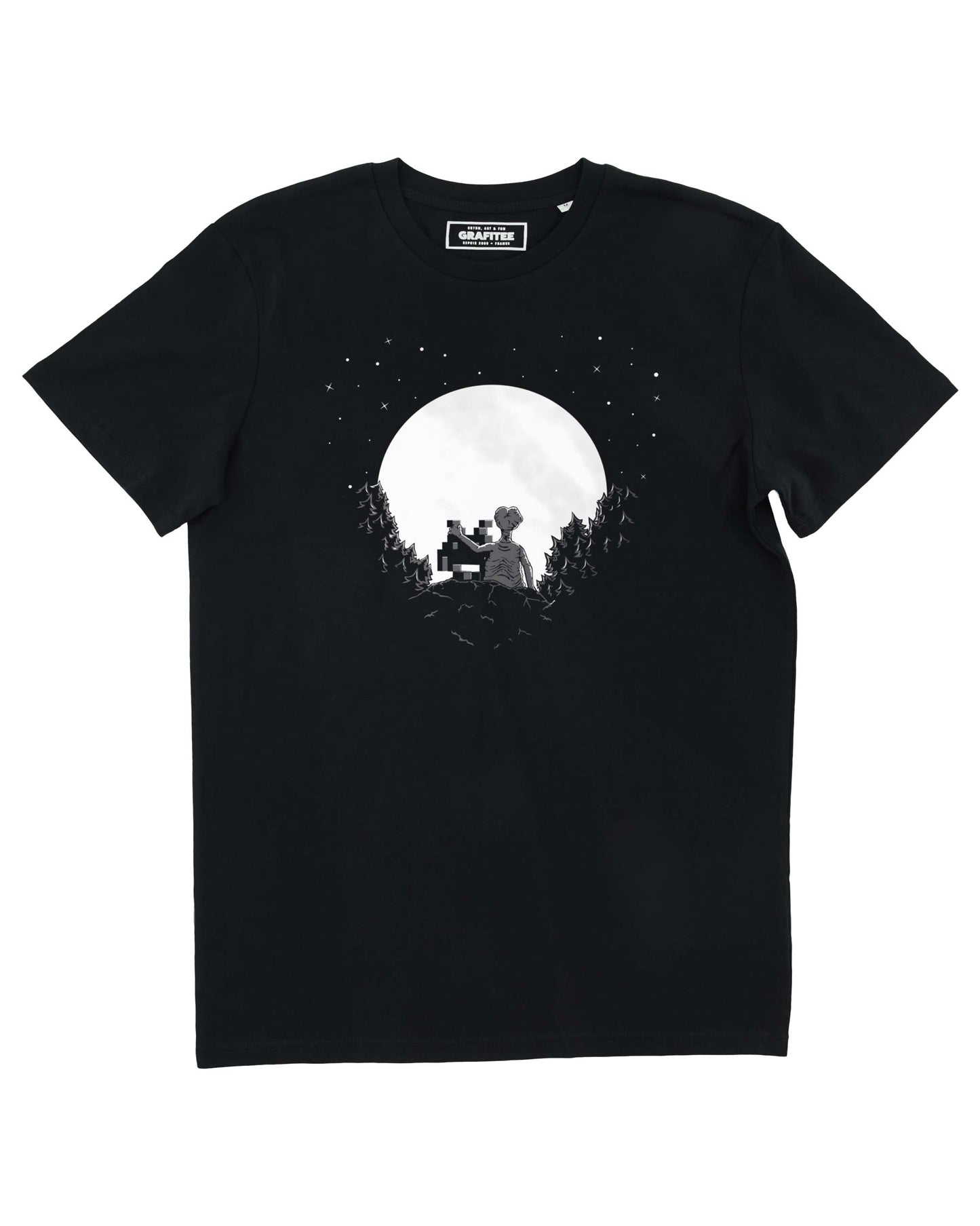 T-shirt unisex Space Love in cotone biologico