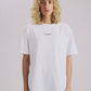T-shirt oversize con scritta Overthinking