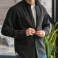 Camicia in denim nera