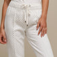 Pantaloni trapuntati in poliestere con coulisse