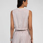 Blusa Sabia lampone in pizzo sangallo