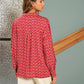 Blusa stampata in viscosa