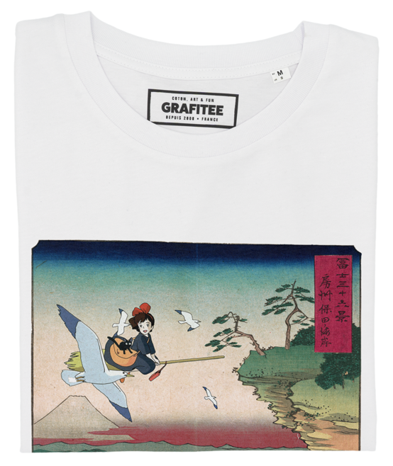 T-shirt unisex Floating Witch in cotone biologico