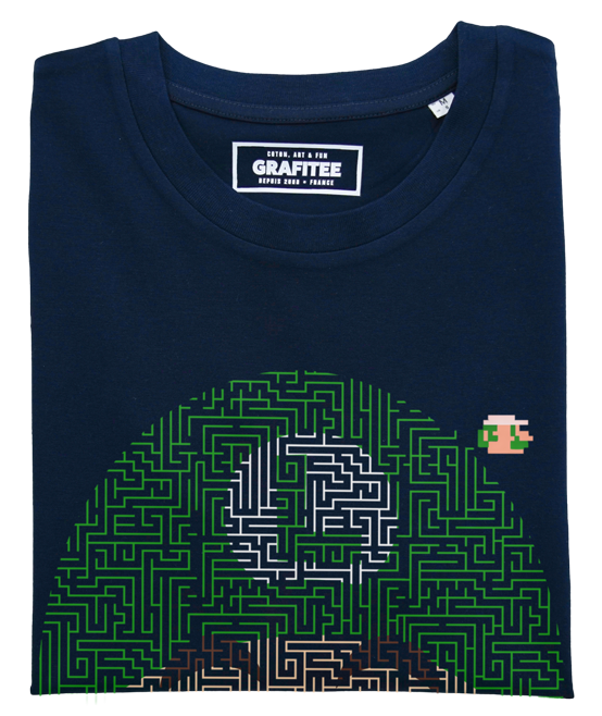 T-shirt Luigi Labyrinth con grafica videogame