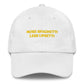 Cappellino da baseball ricamato “More Spaghetti Less Upsetti”