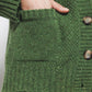 Cardigan in maglia con scollo a V