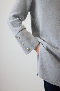 Camicia oversize con polsini larghi