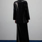 Kimono di paillettes nero