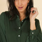 Camicia satinata Tuly da donna