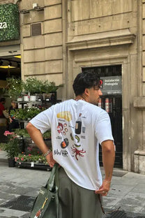 T-shirt oversize Bodega in cotone biologico