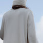 Berretto a maglia doppia in misto cashmere