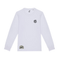 T-shirt vintage a manica lunga in cotone organico