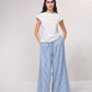 T-shirt aderente con applicazione floreale