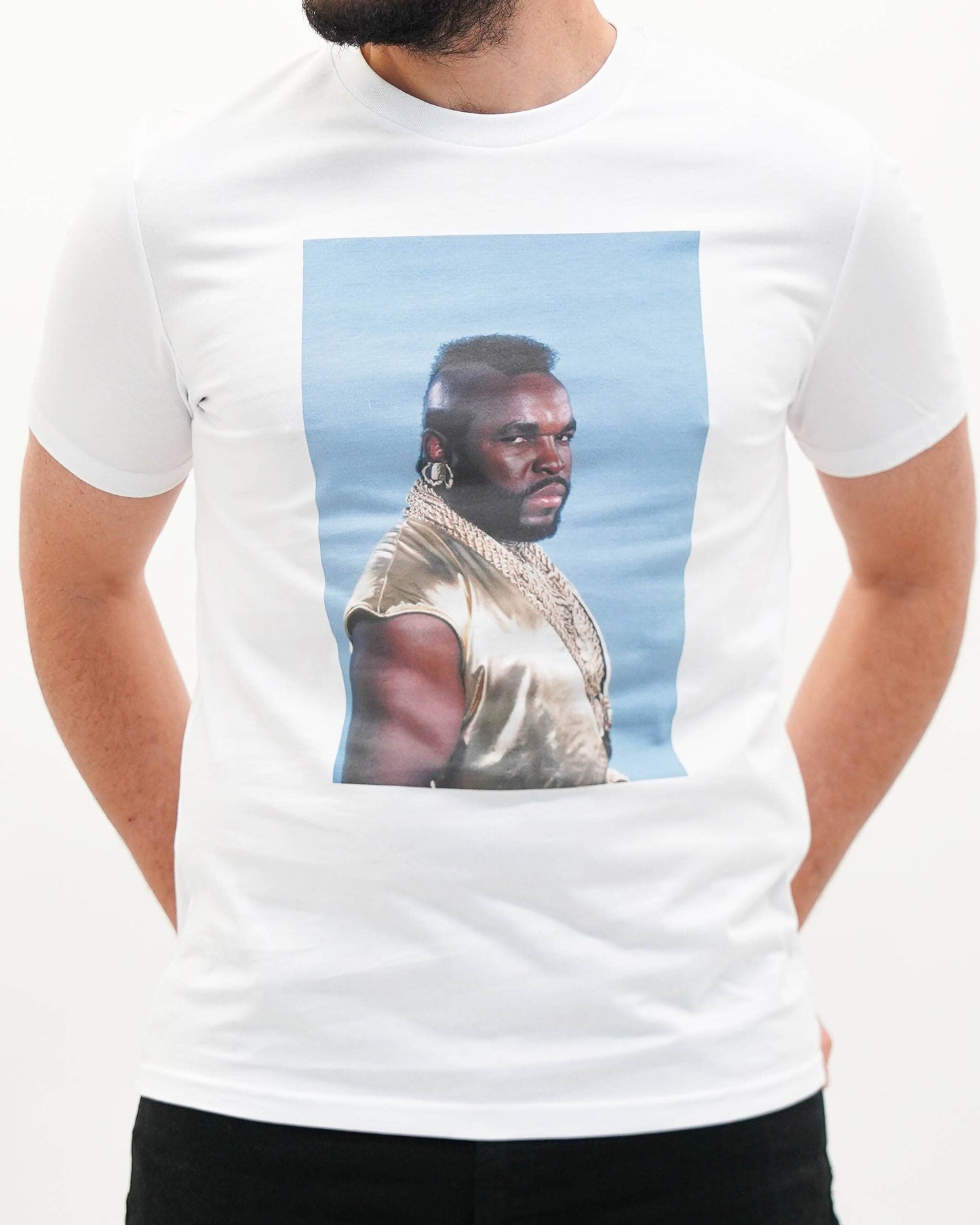 T-shirt unisex in cotone biologico con stampa fotografica cinema