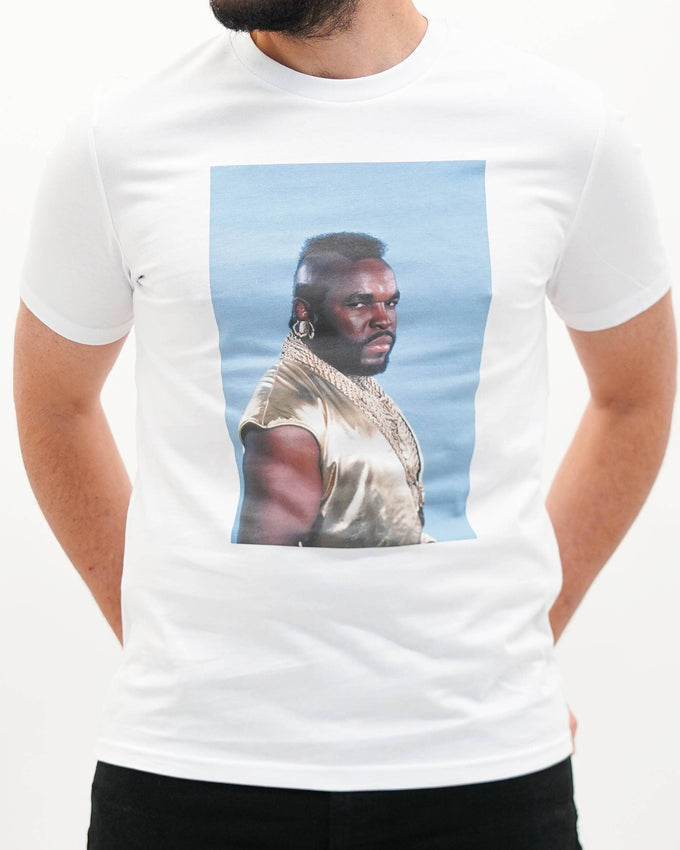 T-shirt unisex in cotone biologico con stampa fotografica cinema