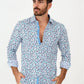 Camicia slim con stampa grafica