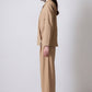 Blazer doppiopetto imbottito cammello