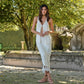 Gilet con bottoni a cuore in cotone