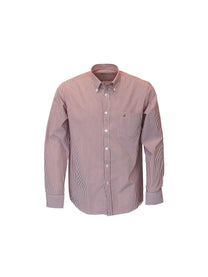 Camicia a righe con collo button-down