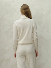 Maglione dolcevita in lana merino extra fine