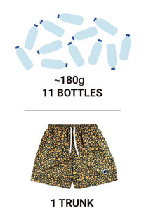 Costume da bagno uomo Dogtown in filato SEAQUAL® viola