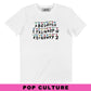 T-shirt unisex Alphabet Wall con grafica Stranger Things