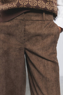 Pantaloni in velluto a coste
