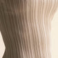 Abito midi smanicato in viscosa con dettagli crochet