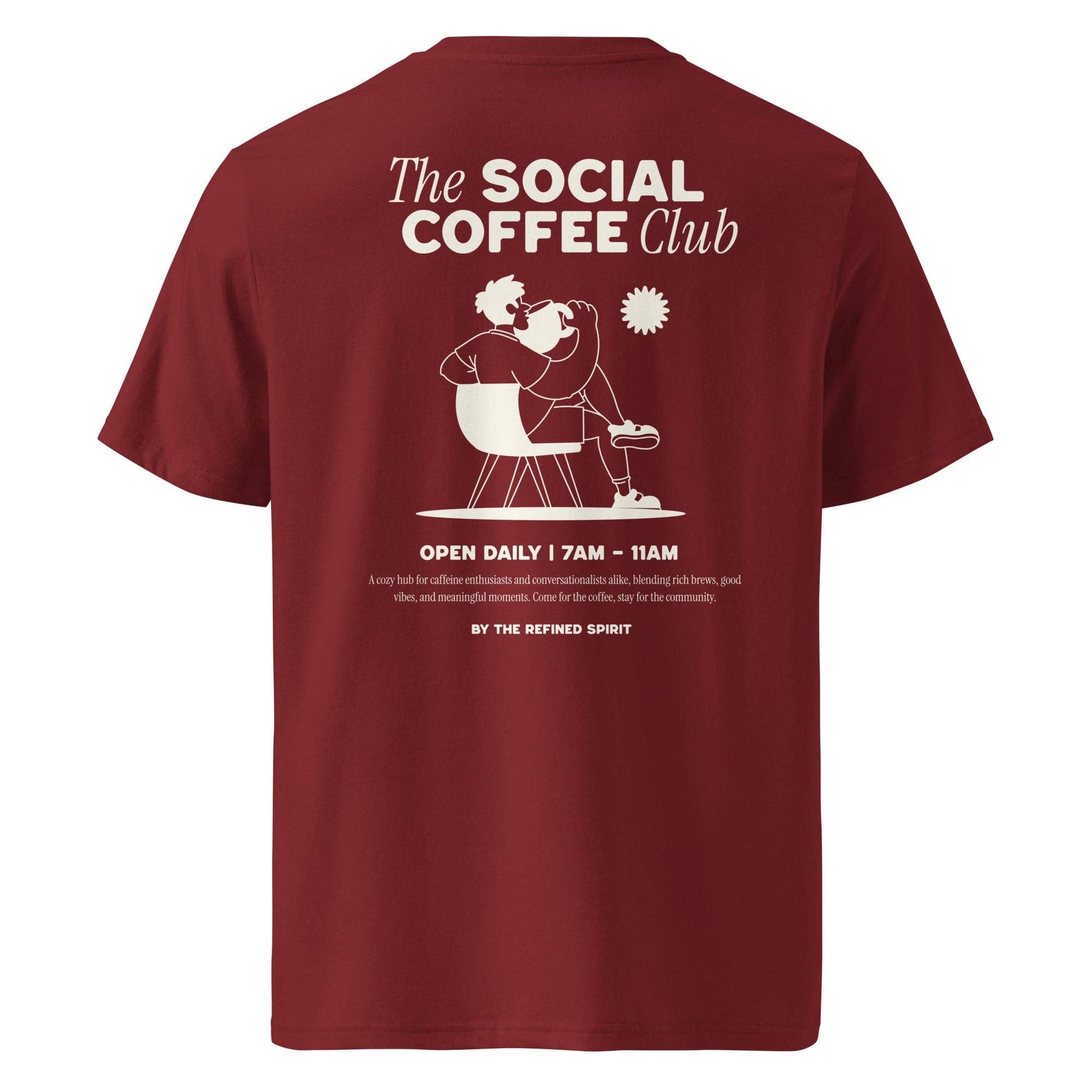 T-shirt unisex in cotone biologico The Social Coffee Club