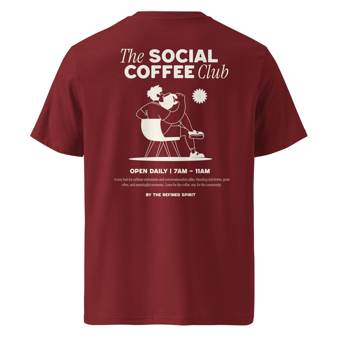 T-shirt unisex in cotone biologico The Social Coffee Club