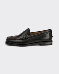 Mocassino Dan Scarabeo Nero/Burgundy