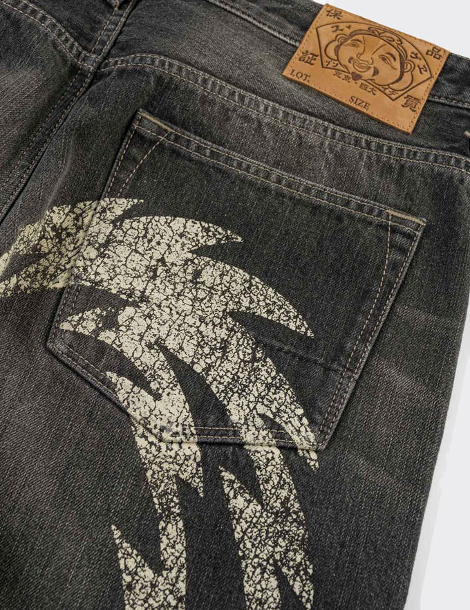 Jeans Electric Daikoku "Ebisu Spirit" Dark Tone Denim Black